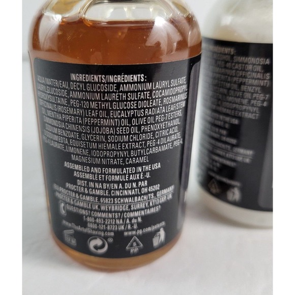 The Art of Shaving Set Peppermint Beard Wash Conditioner Oil Shaving Cream Brush - Picture 7 of 14